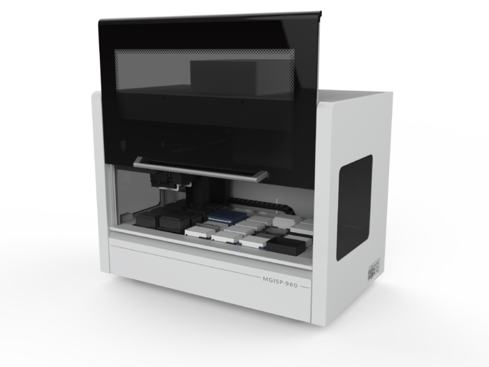 Image of MGI Tech MGISP-960 extraction and PCR set up instrument
